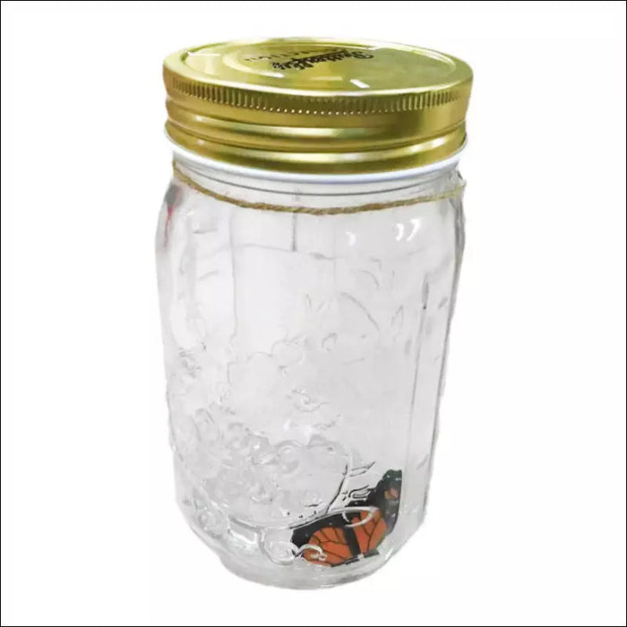 Serene Wing - Dancing Butterfly In A Jar - Decorative Piece