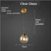 Shaded Glass Orb Wall Lamp - Decorative Piece
