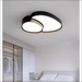 Simple And Fashionable Ceiling Lamp - Triangle black 50CM /