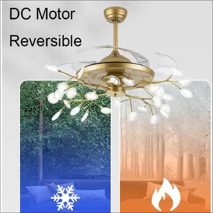 Simple Household Modern Invisible Fan Hanger - decorative