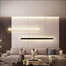 Simple and modern LED line wall lamp - Decorative Piece