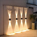 Solar Outdoor Corridor Waterproof Wall Lamp - decorative
