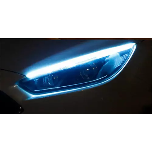 LED Strip Car Headlights - Light Blue / 60cm - Decorative