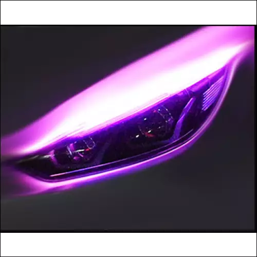LED Strip Car Headlights - Purple / 45cm - Decorative Piece