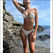 The Sunkini - Tan Through Bikini - White / L - Decorative