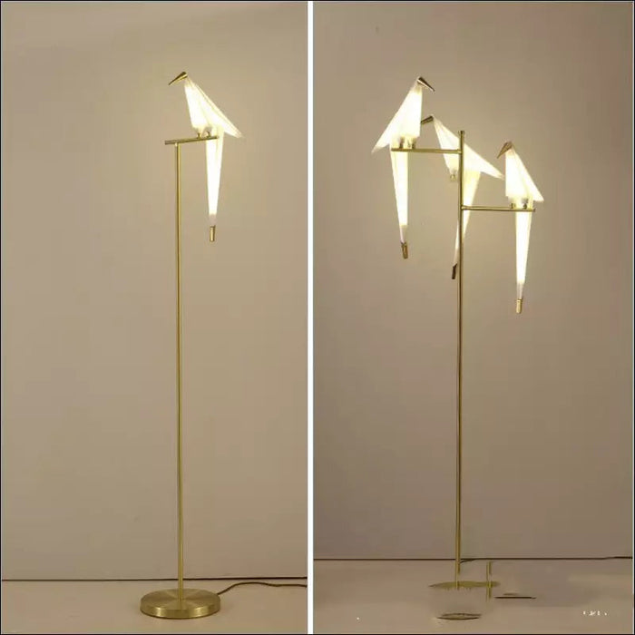 The Swinging Crane Floor Lamp - Decorative Piece