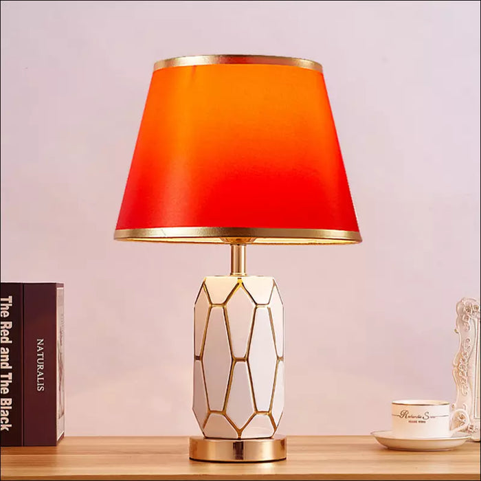 Touch American Ceramic Table Lamp