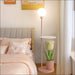 Tulip Floor Lamp Children’s Bedroom Bedside Net Red
