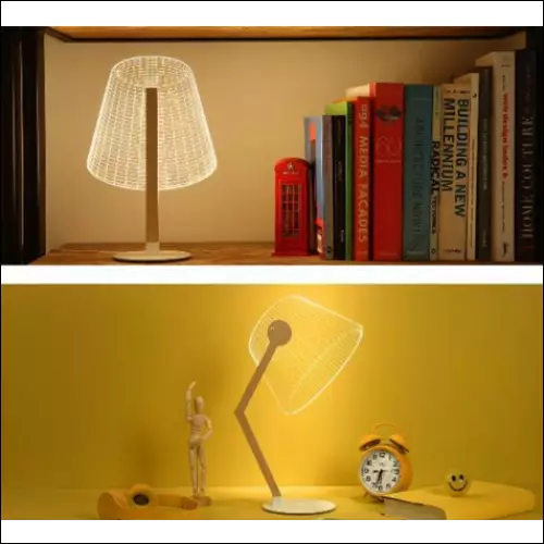 3D Visual Desk Lamp - Decorative Piece