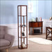 The Wooden Shelf Floor Lamp - Brown / US - Decorative Piece
