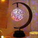 Woven LED Star Lights Lamp - Rattan ball / USB - Decorative